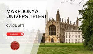 Makedonya Üniversiteleri ile ilgili bilgilenirici görsel